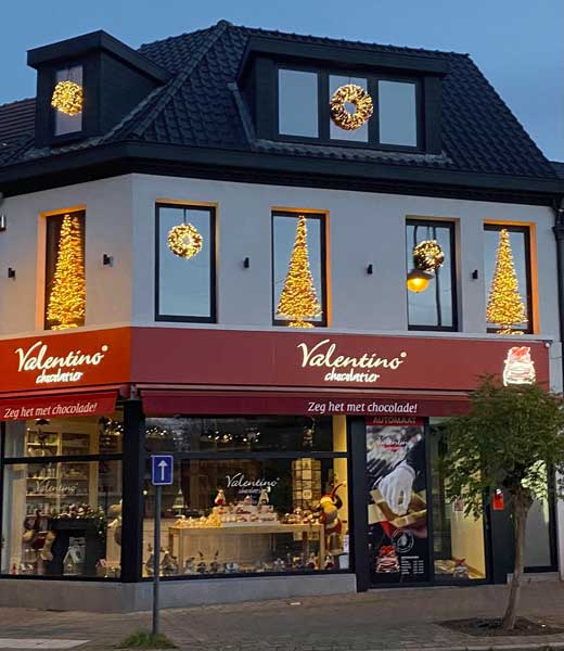 Valentino Kapellen winkel kerst